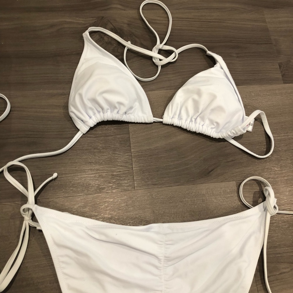 White String bikini